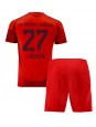 Bayern Munich Konrad Laimer #27 Replika Hemmakläder Barn 2024-25 Kortärmad (+ byxor)